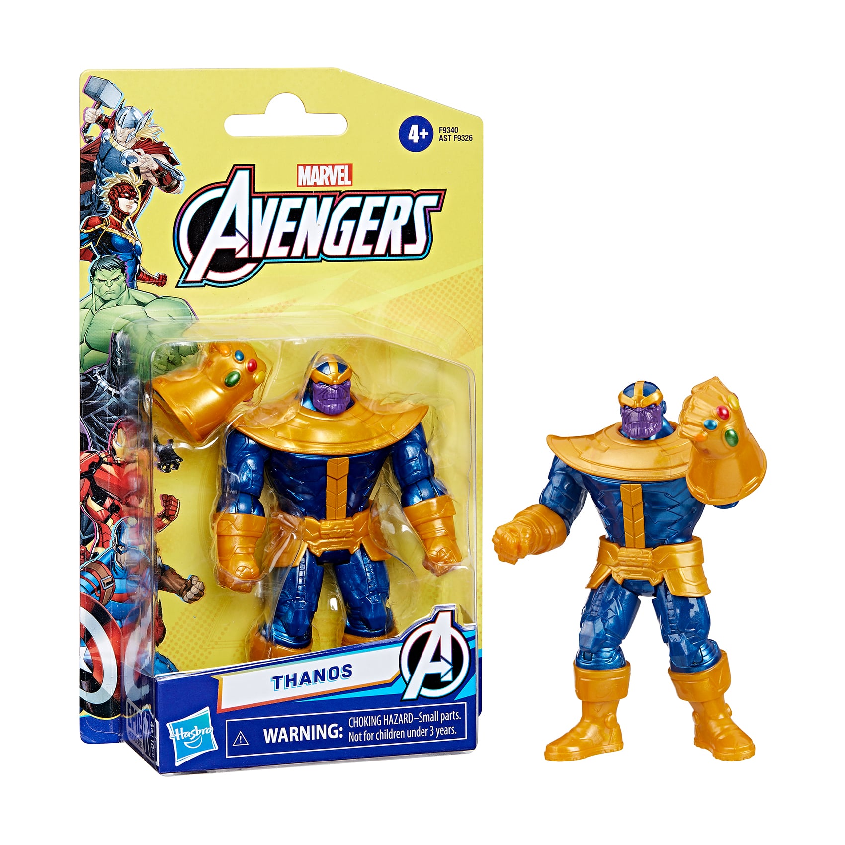 Ігрова фігурка Marvel Toys Marvel Avenger Танос, від 4 років, 10 см (F9326/F9340)