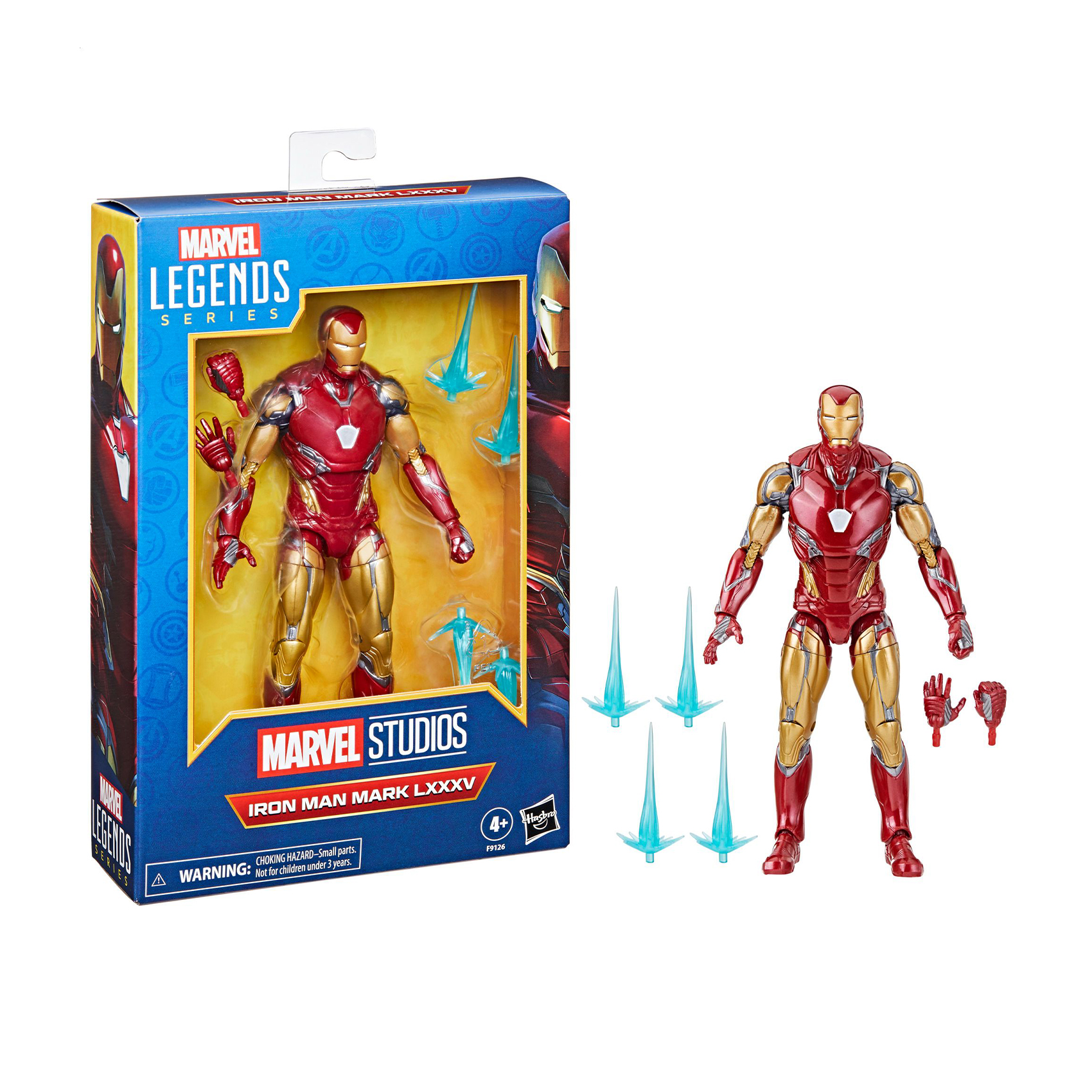 Ігрова фігурка Marvel Toys Marvel Legends Iron Man Mark LXXXV від 4 років, 15 см (F9126)